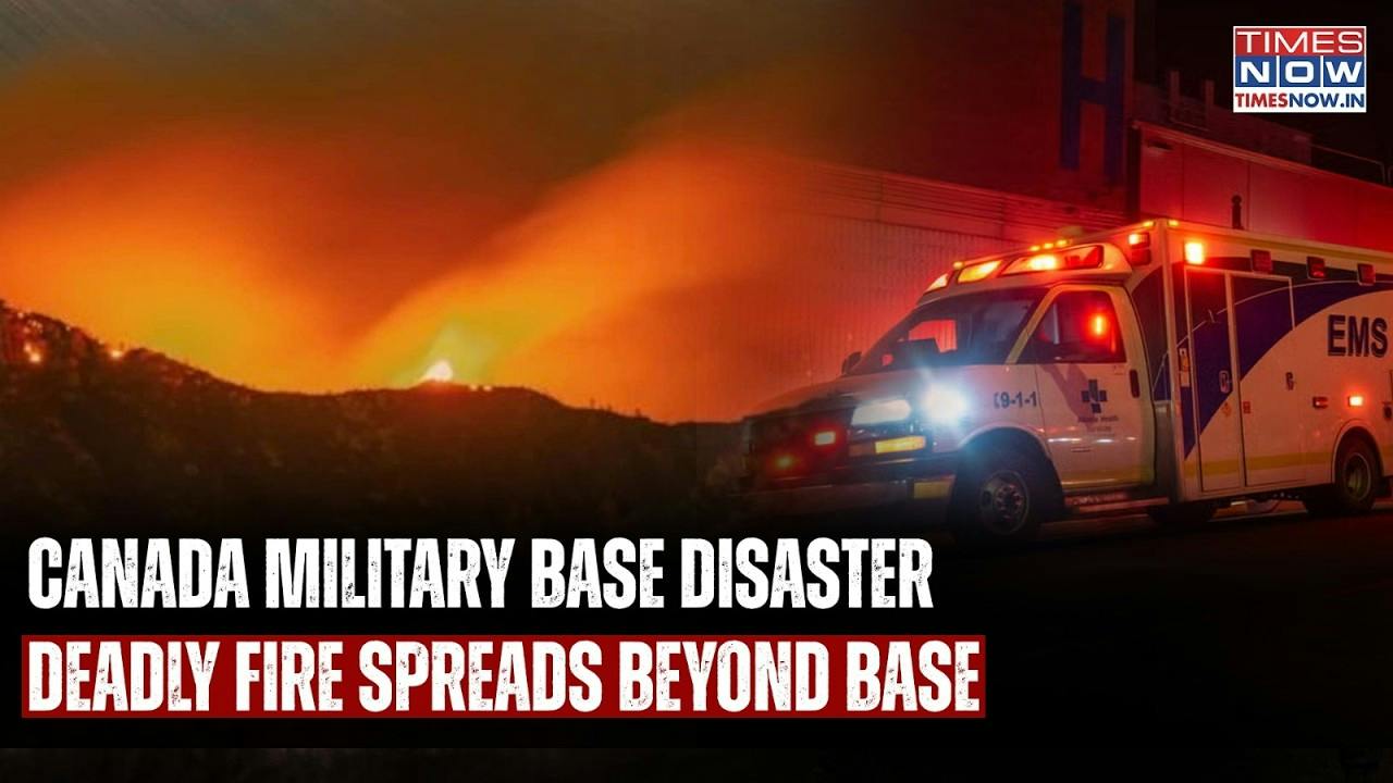 Massive Fire at Canada Military Base Leaves Four Dead and Dozens Injured
