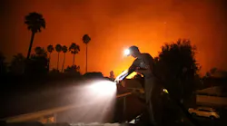 A teen attempted to save his neighbor's house during the Palisdades fire.