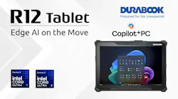 Durabook Unveils R12 Rugged Tablet Active Edge AI Platform