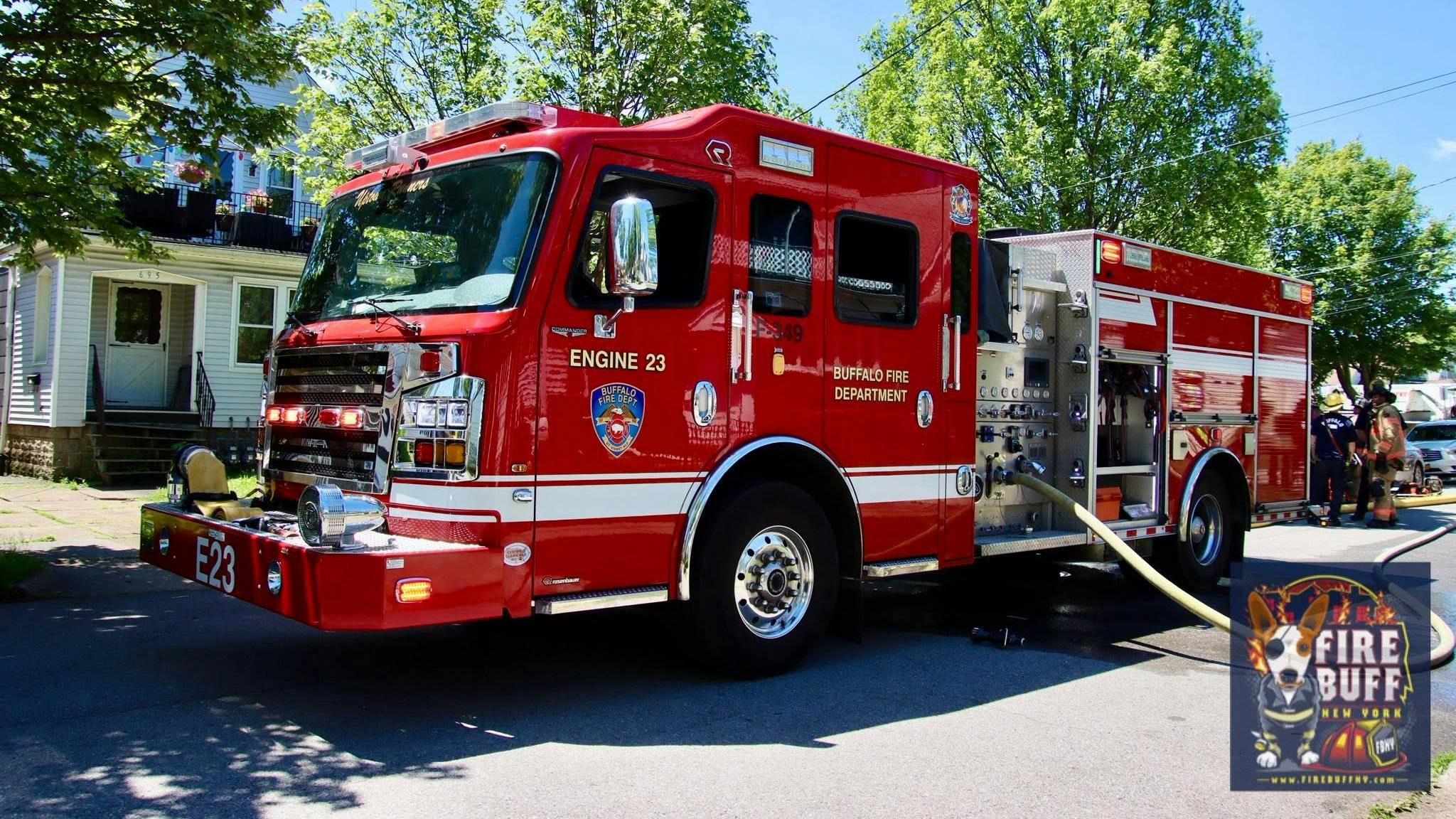 Buffalo Mayor Sean Ryan said the fire department will purchase 19 pumpers and nine ladder trucks from Rosenbauer at the cost of nearly $31 million.
