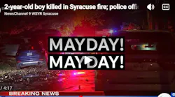'Mayday, Mayday, Send Everyone,' Trapped Syracuse, NY, Firefighter Calls